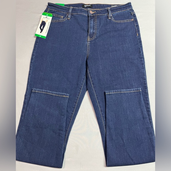 Buffalo David Bitton High Rise Stretch Skinny Dark Blue NWT - Picture 2 of 2